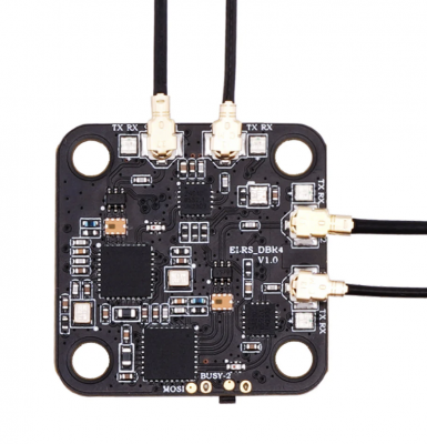 Приймач RadioMaster DBR4 Dual Band Xross Gemini ELRS — 2.4 ГГц + 900 МГц
