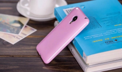 Простой силиконовый чехол для Meizu m1 note