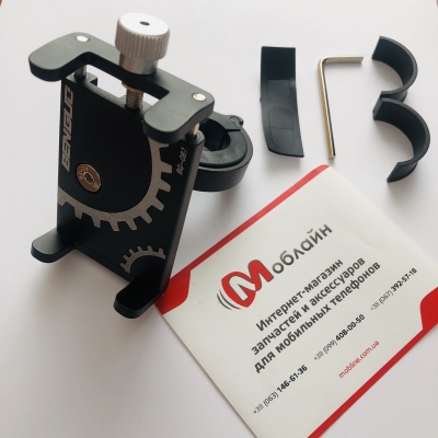 Металлический держатель телефона для электросамоката Xiaomi M365/M365 pro, Ninebot ES1, ES2, ES3, ES4