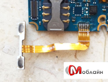 Кнопки громкости к материнской плате для THL 4400