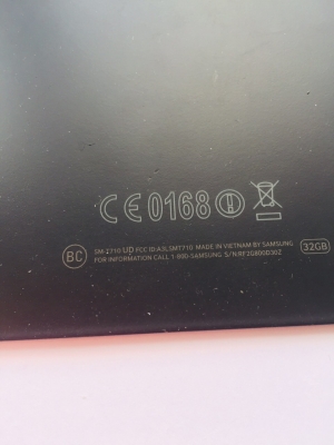 Задняя крышка для Samsung SM-T710 UD