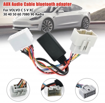 Bluetooth AUX адаптер для Volvo C30 C70 S40 S60 S70 S80 V40 V50 V70 XC70 XC90