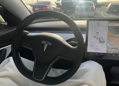 Противаг чорний на кермо автопілот для TESLA Model 3/Y