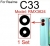 Скло камери для Realme C33