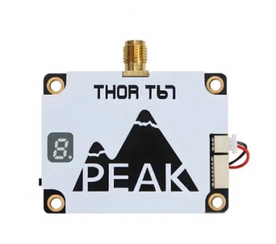 Відеопередавач PeakFPV THOR T67 VTX — 3W, 7G, 64 канали