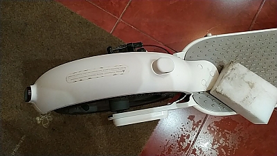 задний белый бампер для самоката xiaomi m365