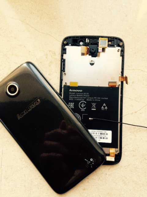 Разбираем lenovo a516