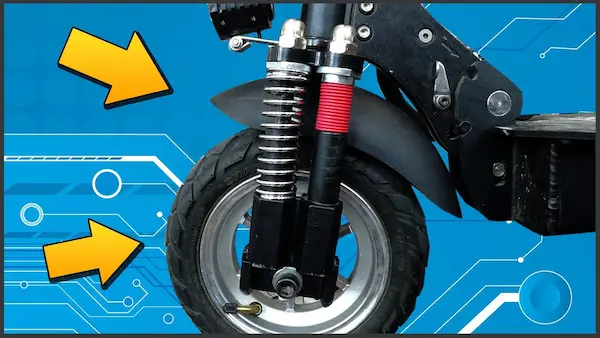 Покращені амортизатори та шини для Kugoo Kirin G2