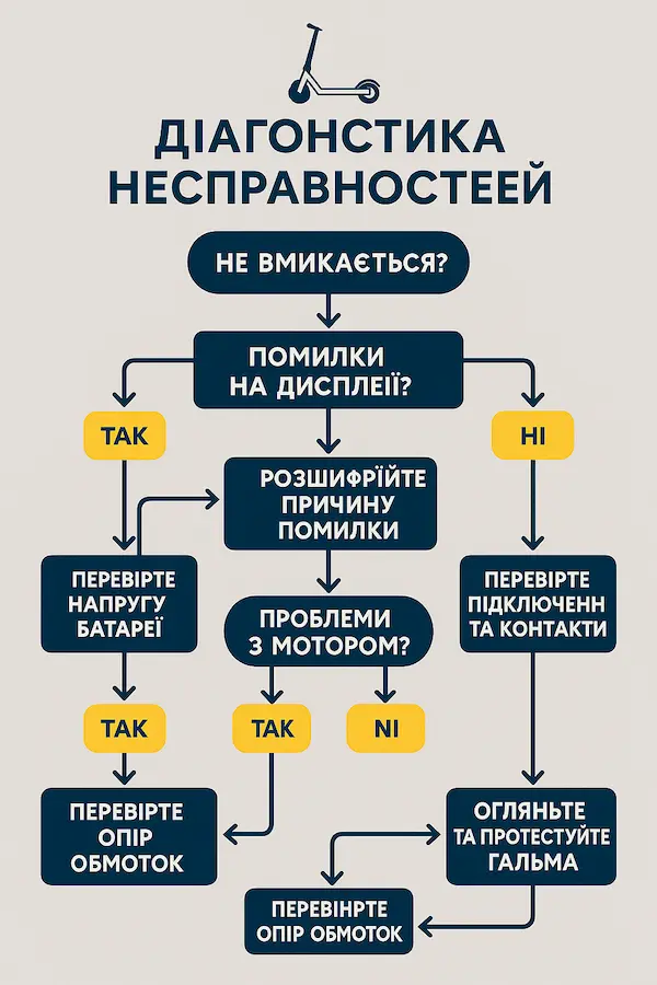 Схема діагностики KuKirin