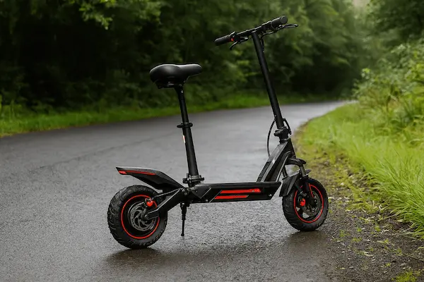 KUGOO KIRIN G2 MAX демонстрація потужності на підйомі