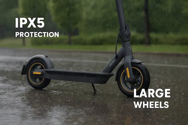 Segway Ninebot MAX G30 II з IPX5 захистом під дощем