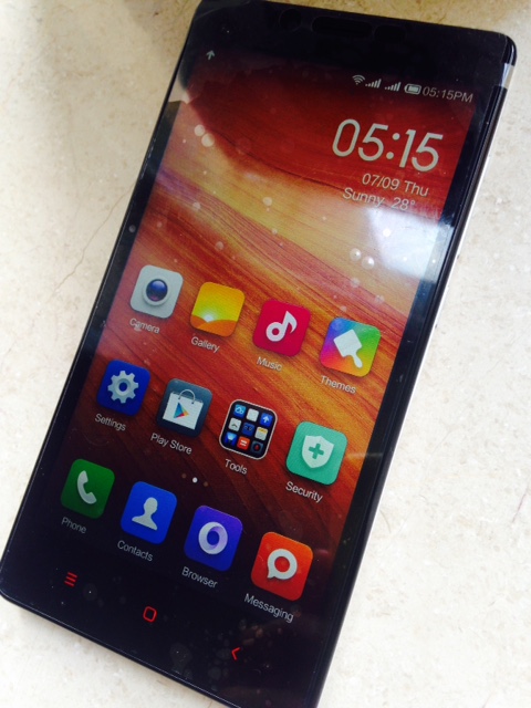Запуск xiaomi note